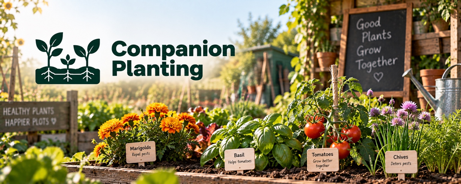Companion planting banner