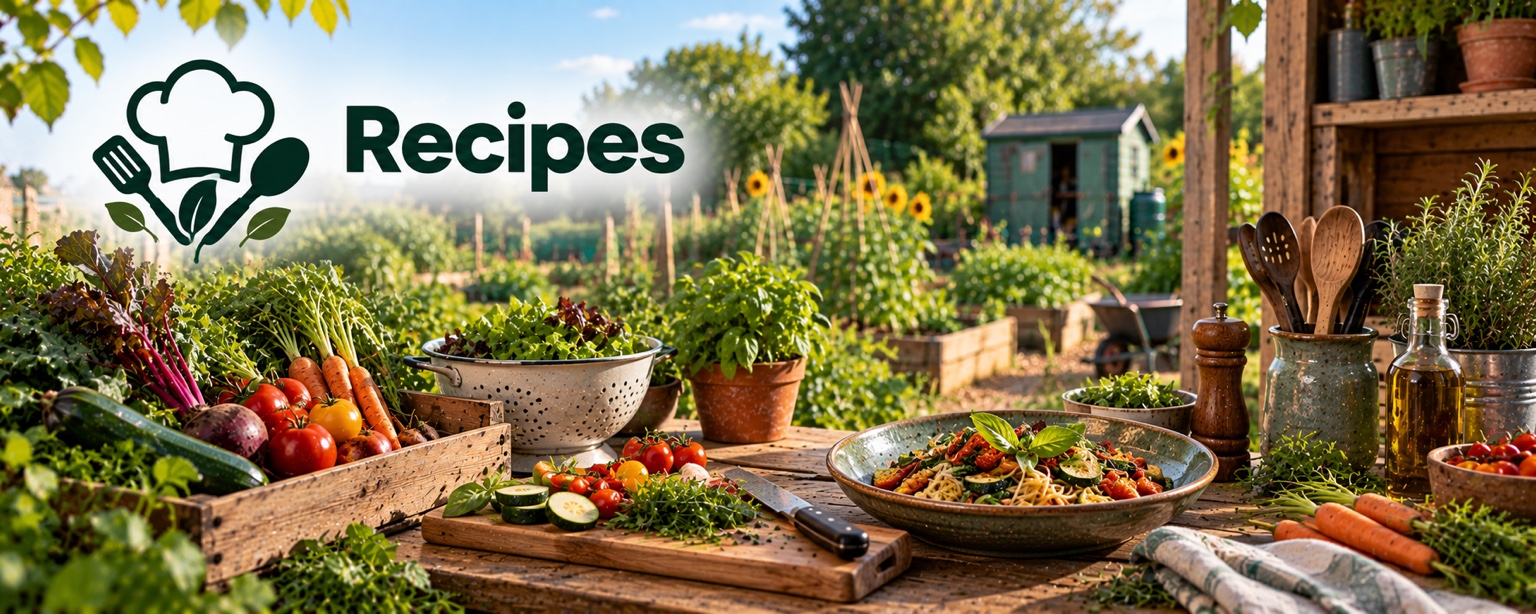 Recipes banner